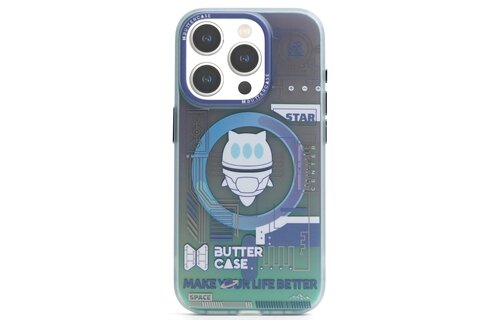 Buttercase Mars-Mission MagSafe Series Protective Case For iPhone 15 Pro - Enigmatic Indigo
