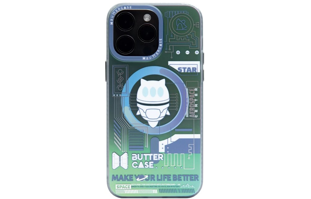 Buttercase Mars-Mission MagSafe Series Protective Case For iPhone 15 Pro Max - Enigmatic Indigo