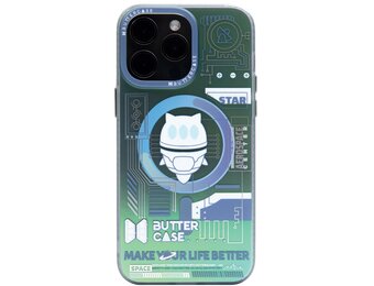 Buttercase Mars-Mission MagSafe Series Protective Case For iPhone 15 Pro Max - Enigmatic Indigo
