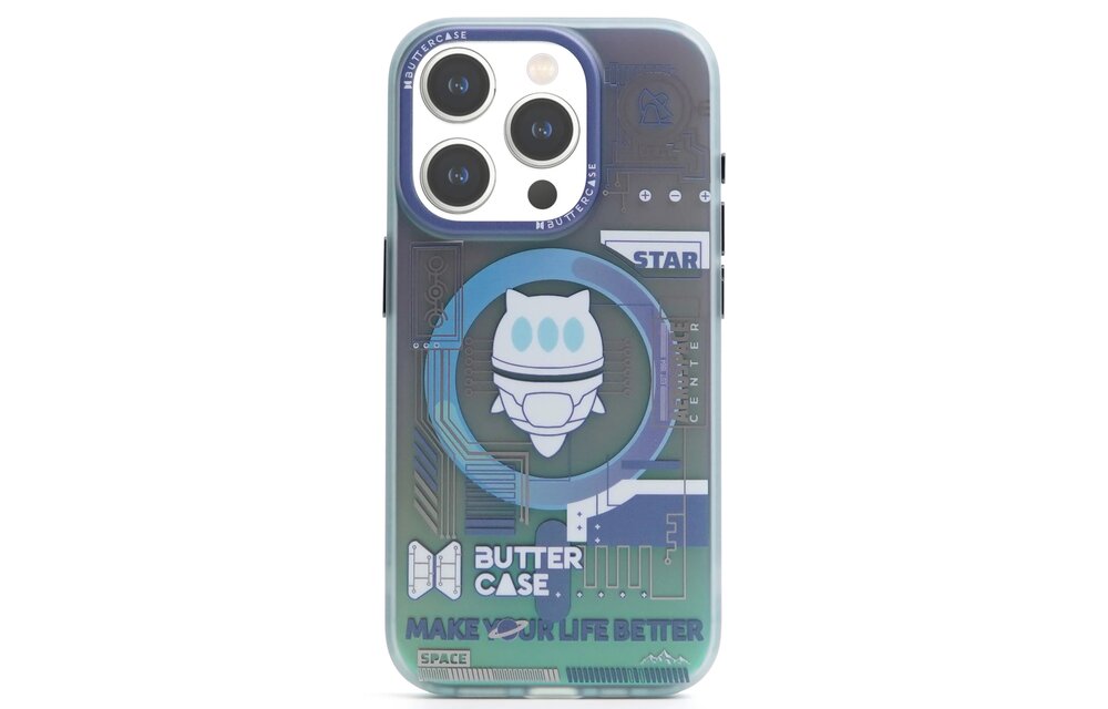 Buttercase Mars-Mission MagSafe Series Protective Case For iPhone 15 Pro Max - Enigmatic Indigo
