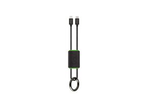 Goui Lock Lightning to Type-C key chain cable 27cm - Black
