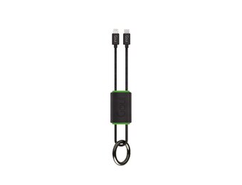Goui Lock Lightning to Type-C key chain cable 27cm - Black