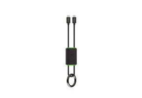 Goui Lock Type-C to Type-C key chain cable 27cm - Black