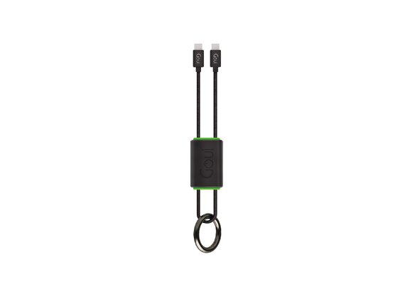 Goui Lock Type-C to Type-C key chain cable 27cm - Black