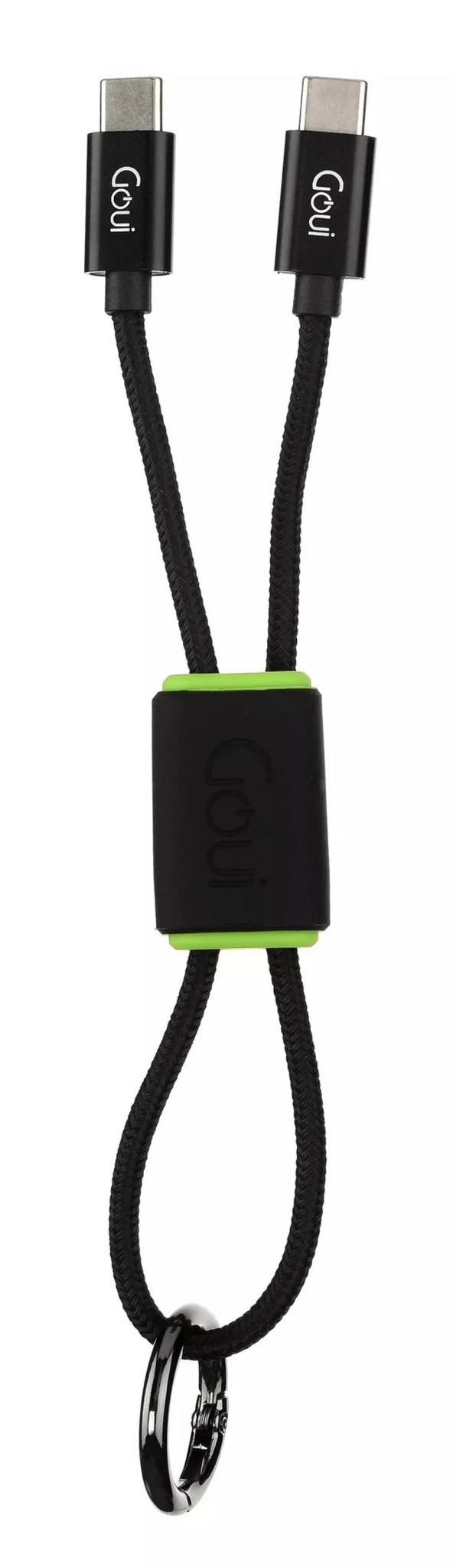 Goui Lock Type-C to Type-C key chain cable 27cm - Black