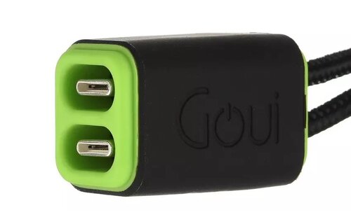 Goui Lock Type-C to Type-C key chain cable 27cm - Black