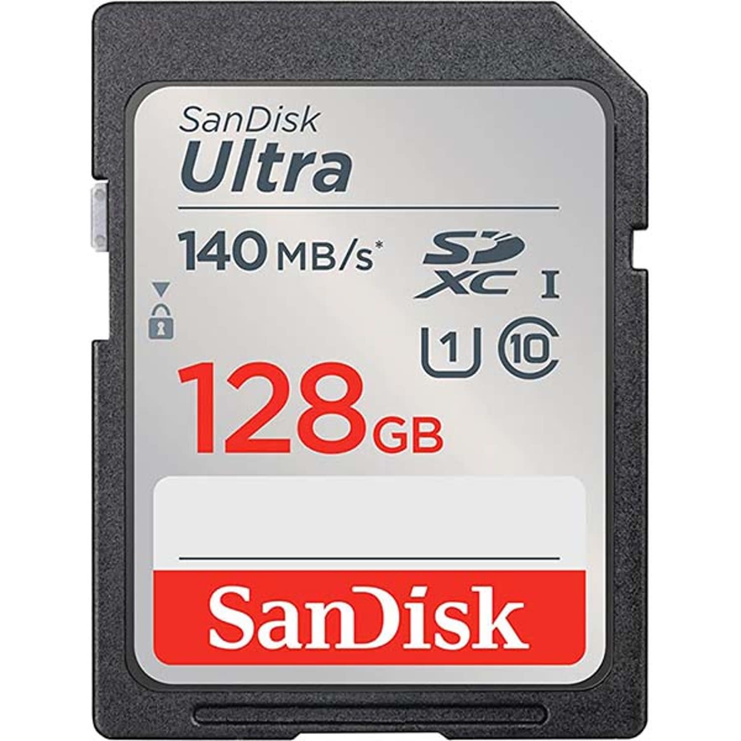 SanDisk Ultra SDHC UHS-I SDXC Card 140MB/s - 128GB