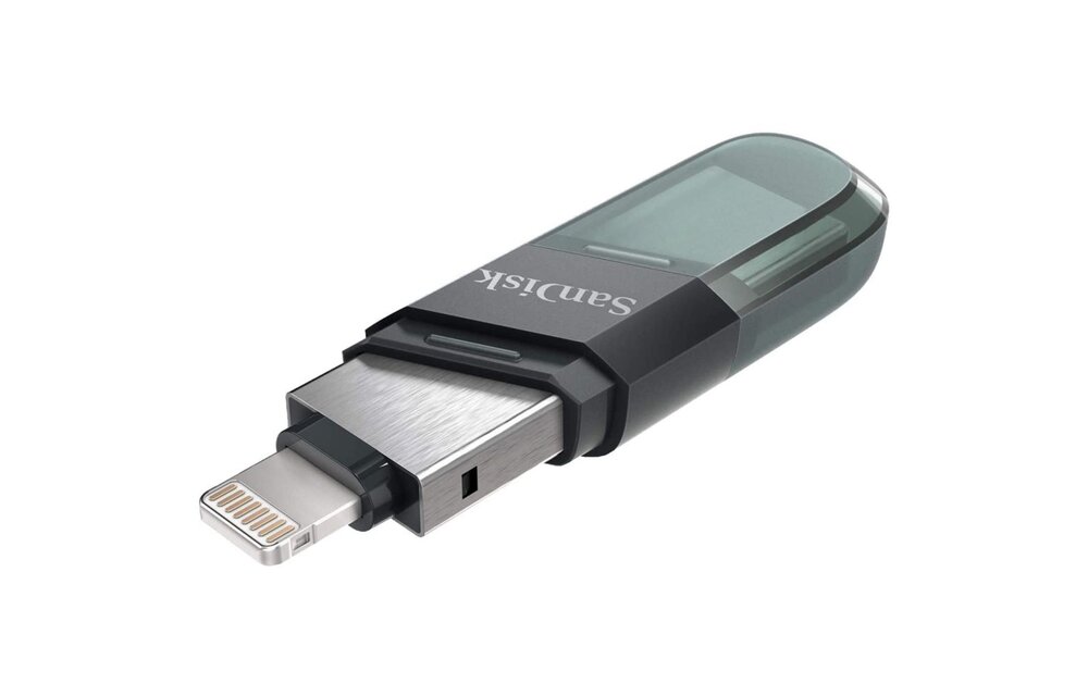 Sandisk iXpand Flash Drive Flip for iPhone, iPad and Computer - 256GB