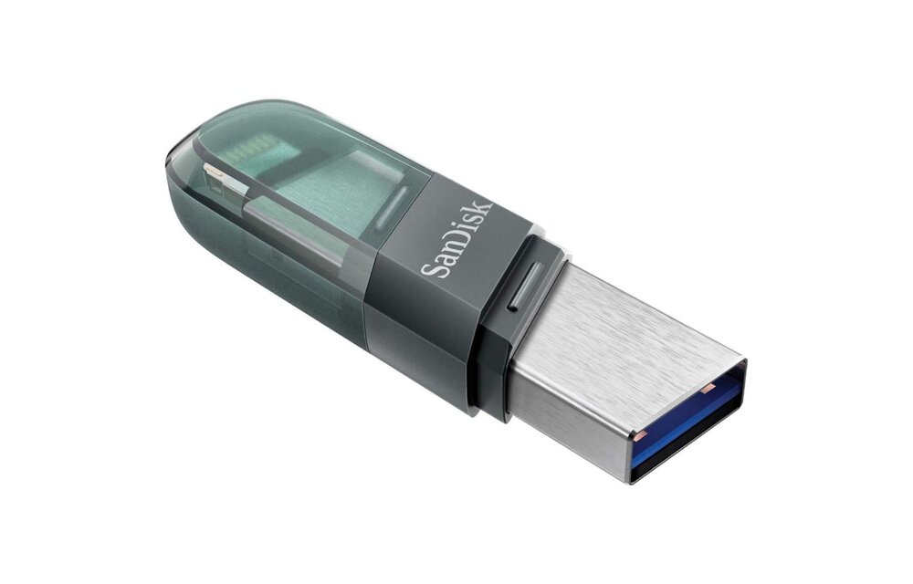 Sandisk iXpand Flash Drive Flip for iPhone, iPad and Computer - 256GB