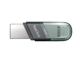 Sandisk iXpand Flash Drive Flip for iPhone, iPad and Computer - 128GB
