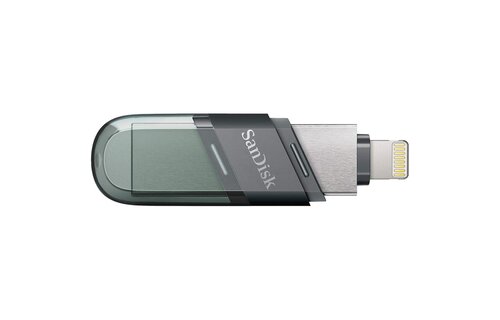 Sandisk iXpand Flash Drive Flip for iPhone, iPad and Computer - 128GB