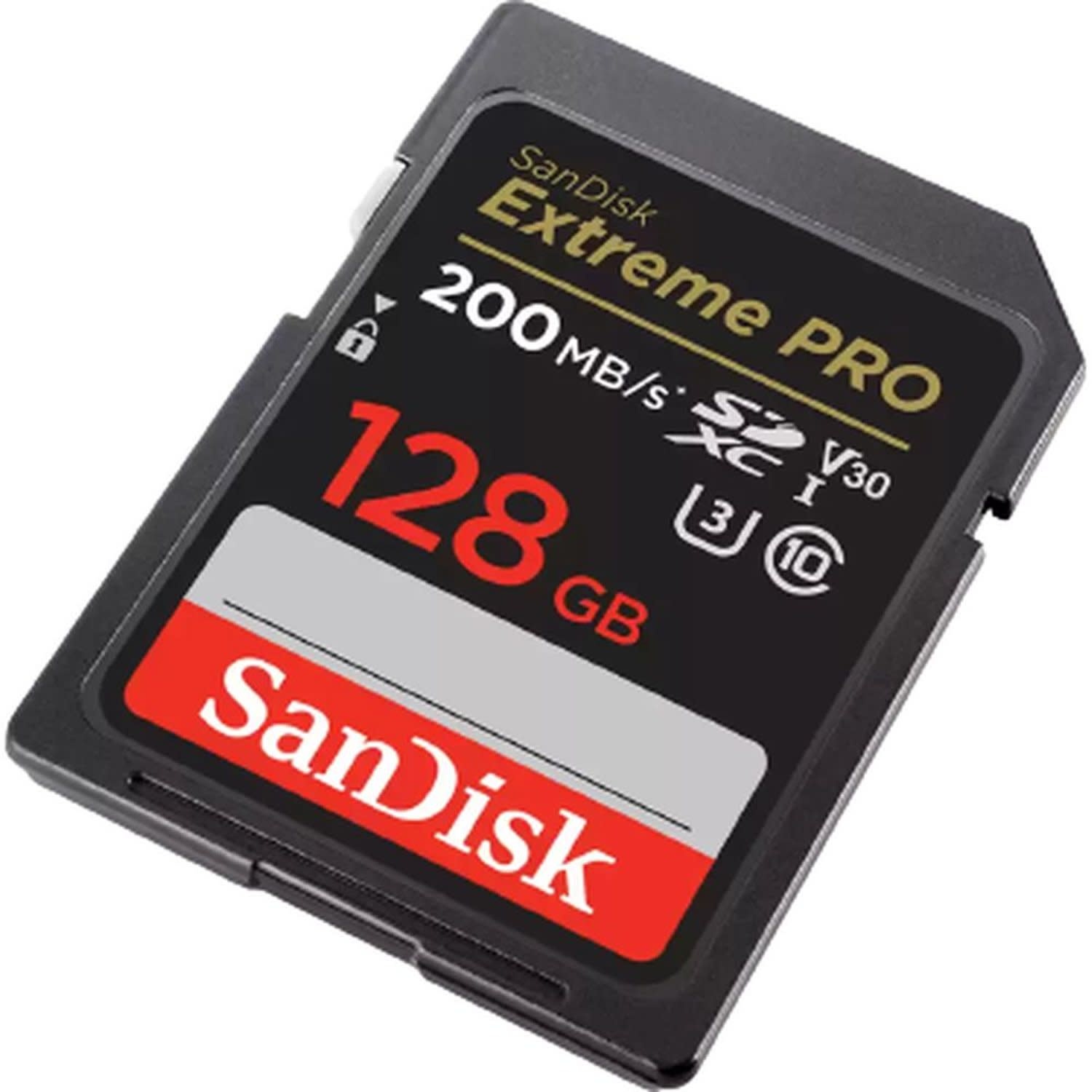 SanDisk Extreme PRO SDHC SDXC UHS-I Card 200MB/s 4K - 128GB