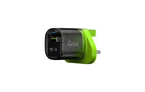 Goui Nano Transparent Mini30 PD Ultra Wall Charger 2 Port 30W