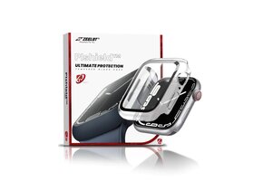 Zeelot PIshield Ultimate Protection 2 in 1 Case for Apple Watch Series 7/8/9  41mm - Clear