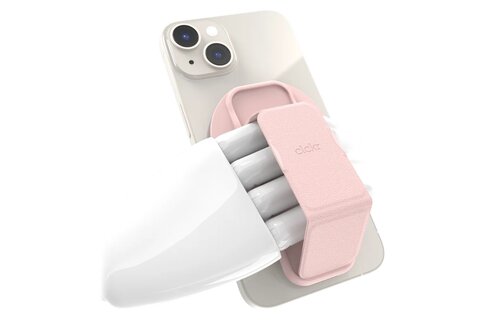 CLCKR Compact MagSafe Stand and Grip - Pink