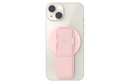 CLCKR Compact MagSafe Stand and Grip - Pink