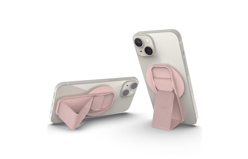 CLCKR Compact MagSafe Stand and Grip - Pink