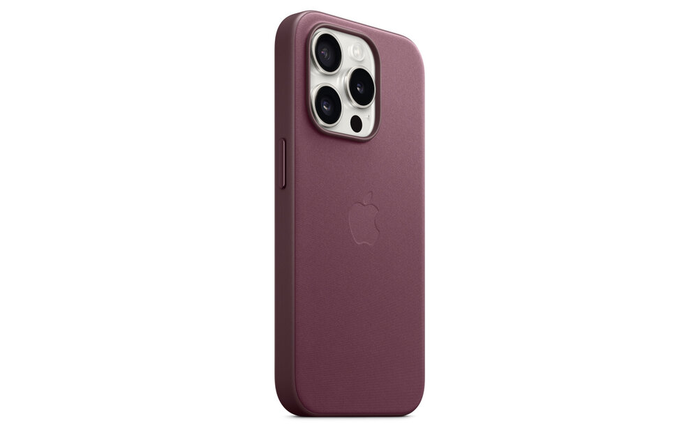 Apple iPhone 15 Pro FineWoven Case with MagSafe - Mulberry