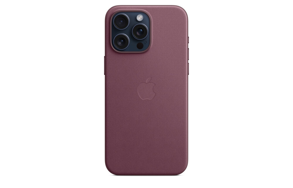 Apple iPhone 15 Pro FineWoven Case with MagSafe - Mulberry