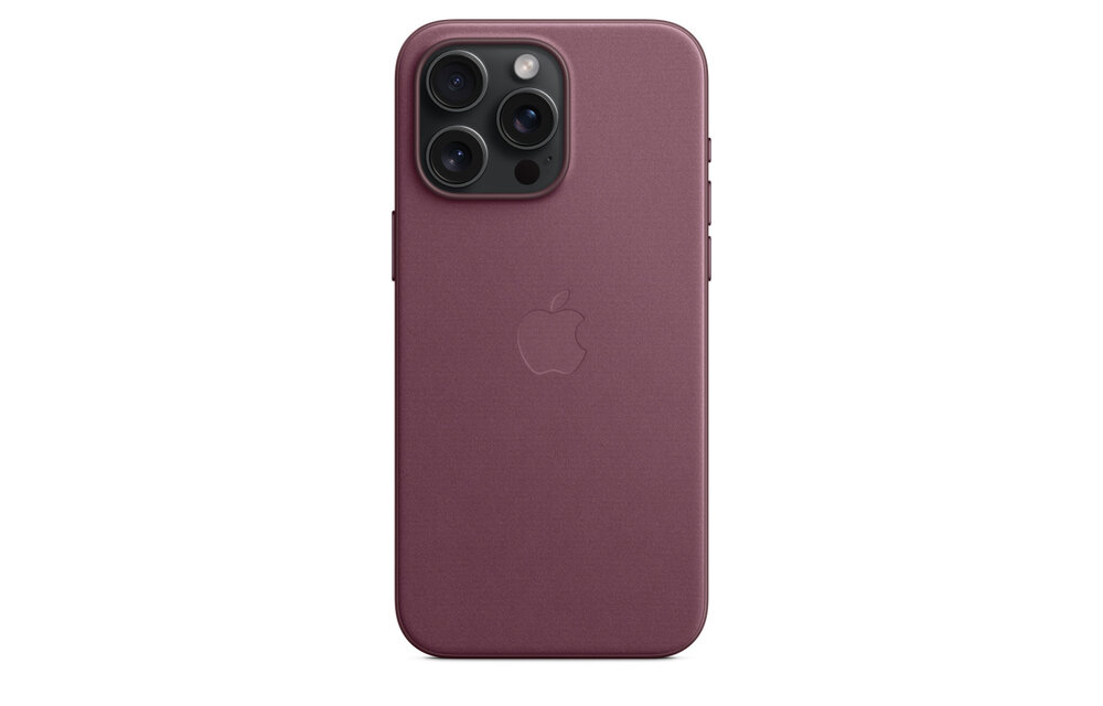 Apple iPhone 15 Pro FineWoven Case with MagSafe - Mulberry