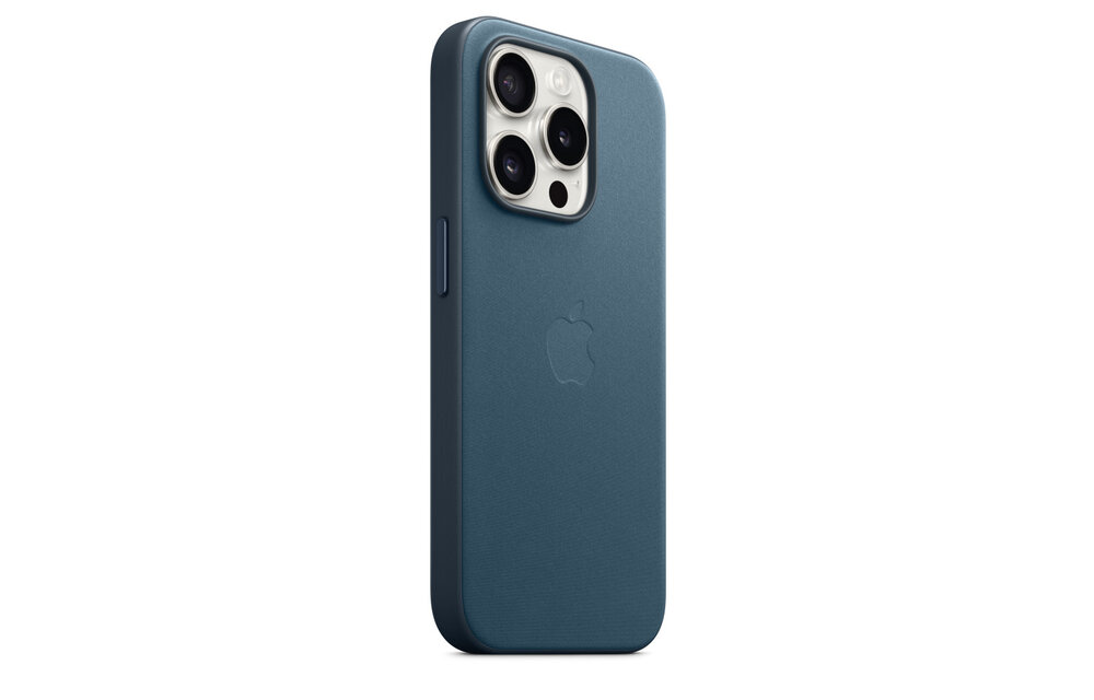 Apple iPhone 15 Pro Max FineWoven Case with MagSafe - Pacific Blue