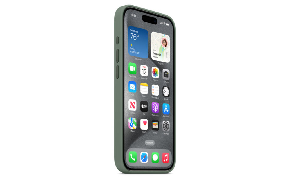Apple iPhone 15 Pro Max Silicone Case with MagSafe - Cypress