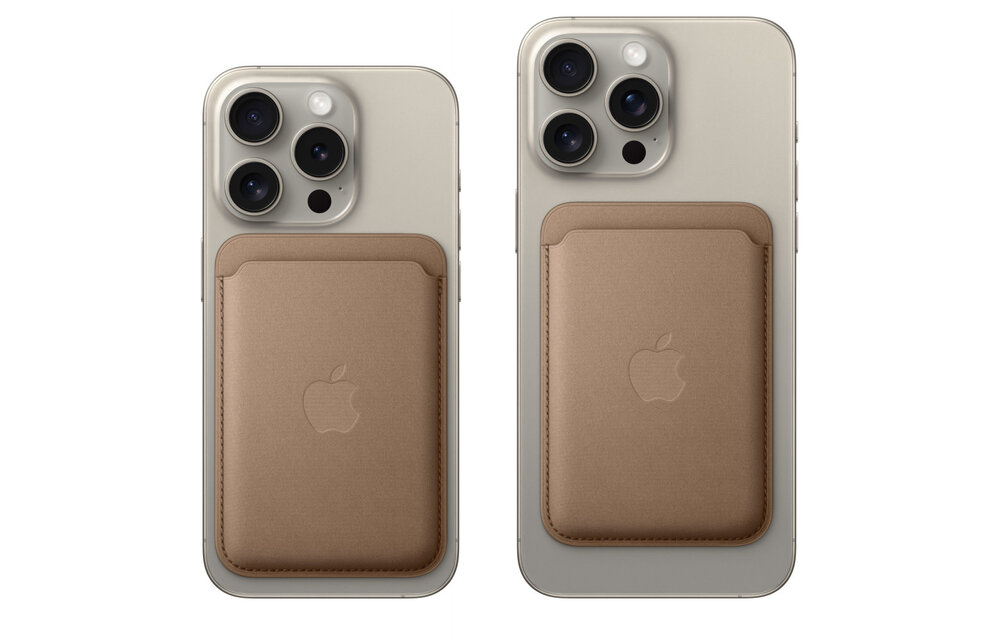 Apple iPhone FineWoven Wallet with MagSafe - Taupe