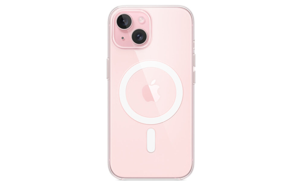 Apple iPhone 15 Clear Case with MagSafe