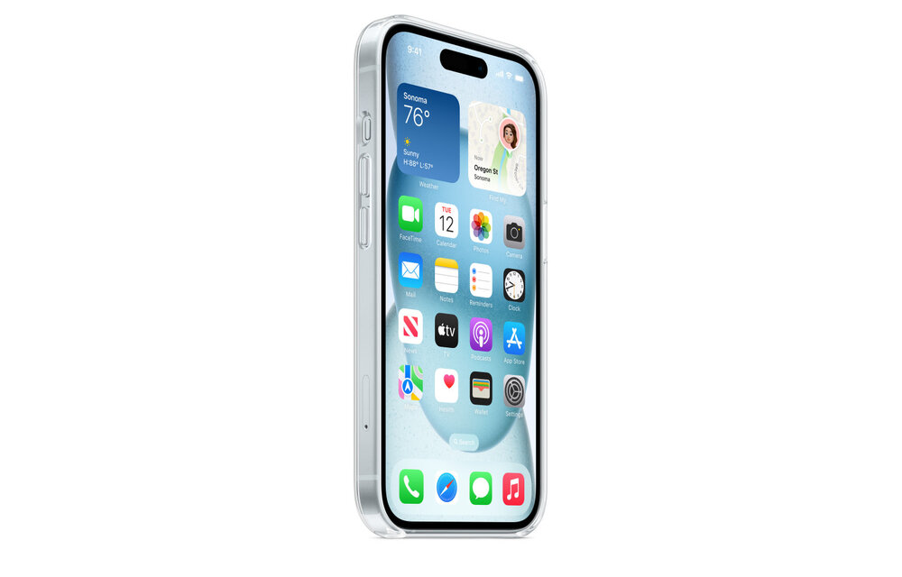 Apple iPhone 15 Clear Case with MagSafe