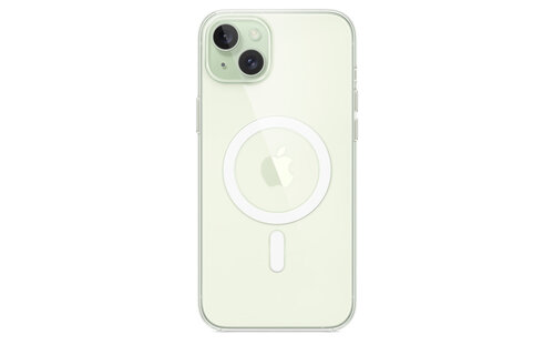 Apple iPhone 15 Plus Clear Case with MagSafe