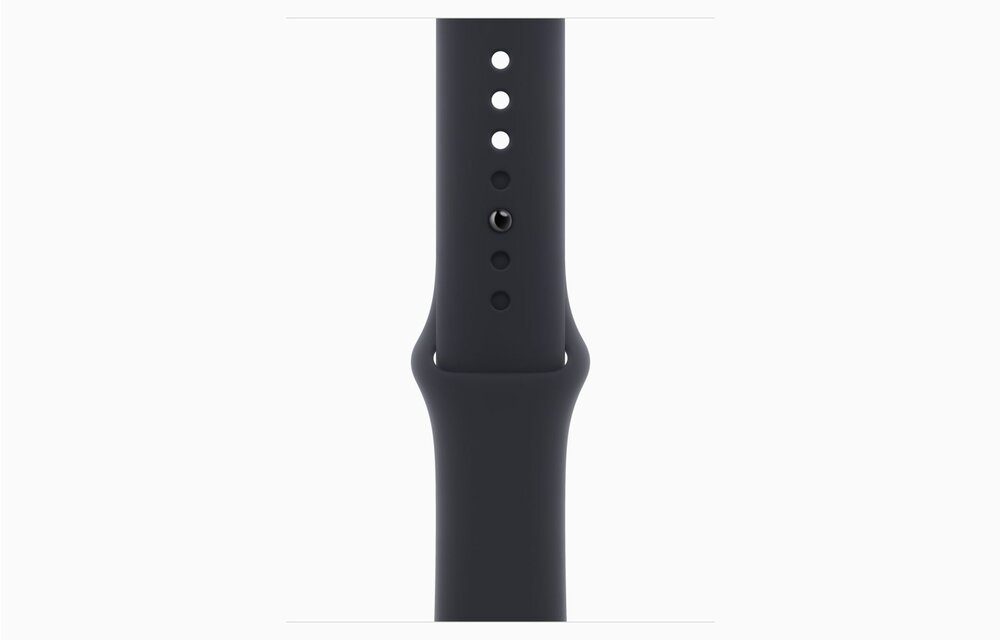 Apple Watch Series 9 GPS + Cellular, 45mm Midnight Aluminium Case with Sport Band S/M - Midnight