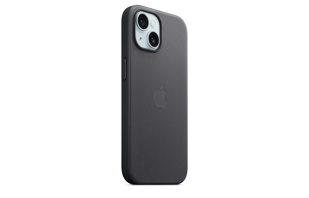 Apple iPhone 15 Plus FineWoven Case with MagSafe - Black