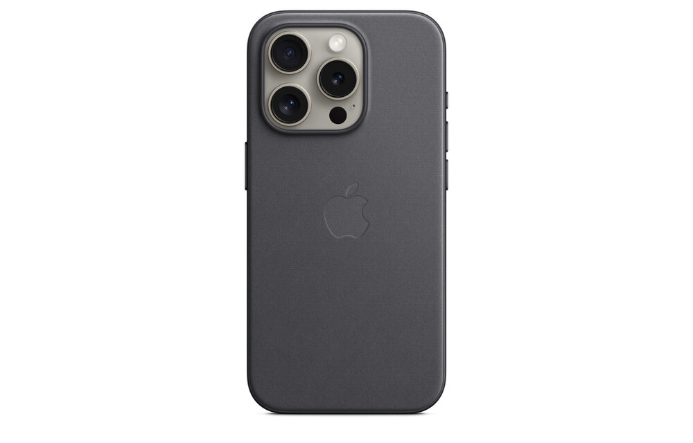 Apple iPhone 15 Pro Max FineWoven Case with MagSafe - Black