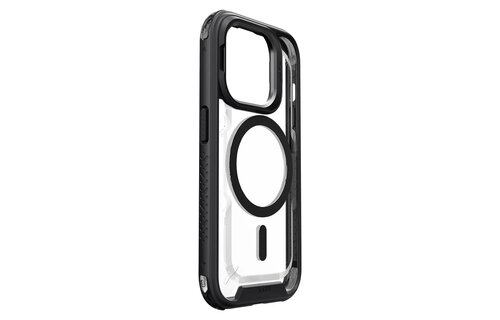 LAUT Crystal Matter MagSafe With Stand Case for  iPhone 15 Pro Max - Black