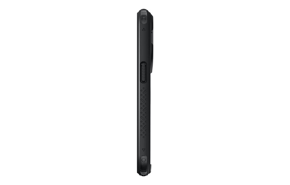 LAUT Crystal Matter MagSafe With Stand Case for iPhone 15 Pro Max - Black