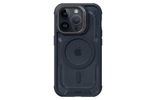 LAUT Crystal Matter MagSafe With Stand Case for  iPhone 15 Pro Max - Blue