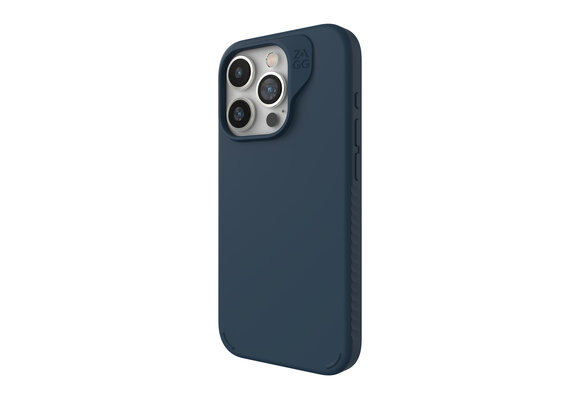 ZAGG Manhattan Snap MagSafe Case for iPhone 15 Pro - Navy
