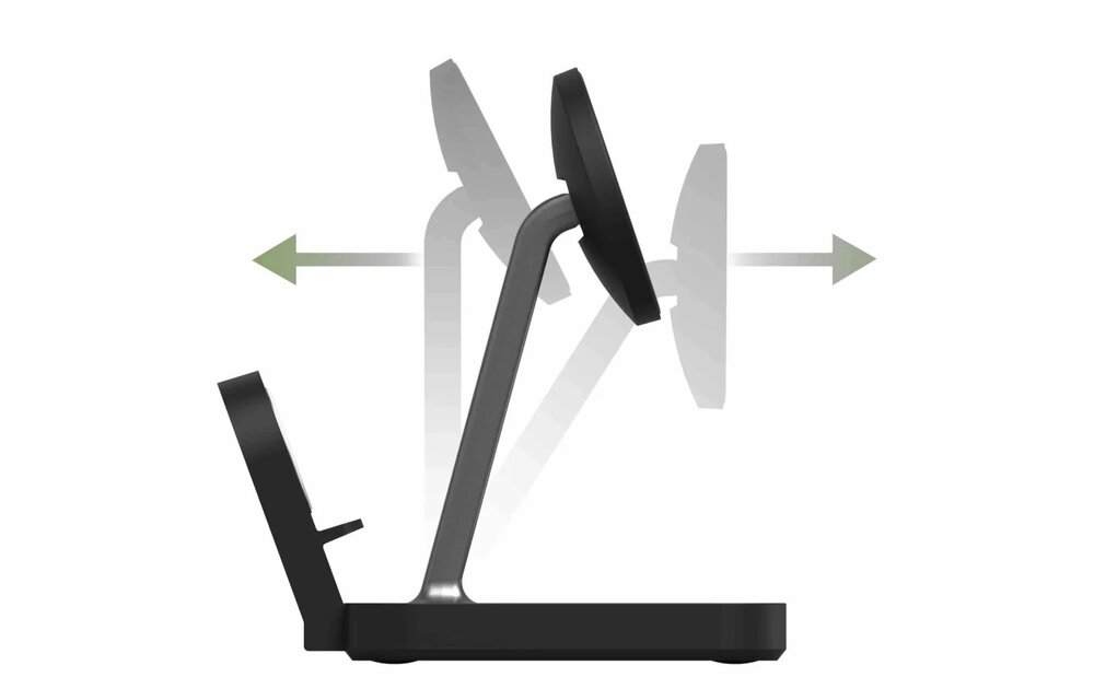 Mophie Snap Plus MagSafe 3 in 1 Wireless Charging Stand - Black