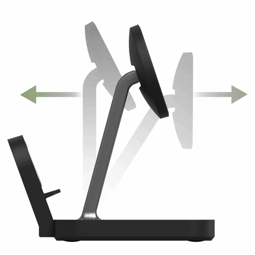 Mophie Snap Plus MagSafe 3 in 1 Wireless Charging Stand - Black