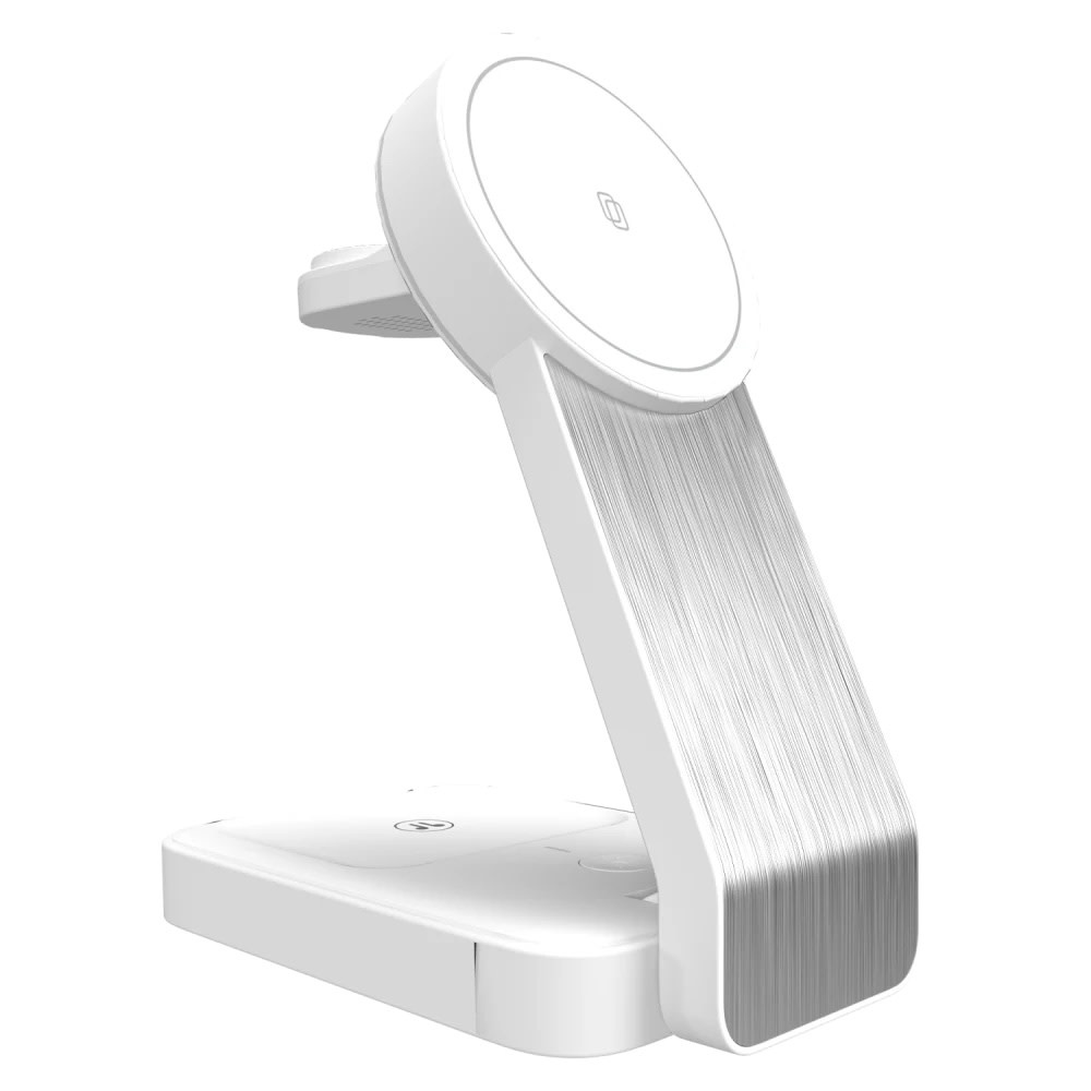 Cellhelmet 3 in 1 Charging Stand with Cable - White