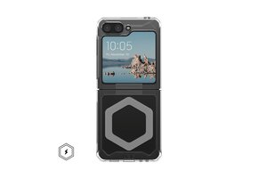 UAG Plyo Pro MagSafe Case for Samsung Galaxy Z Flip 5 - Ice/Silver