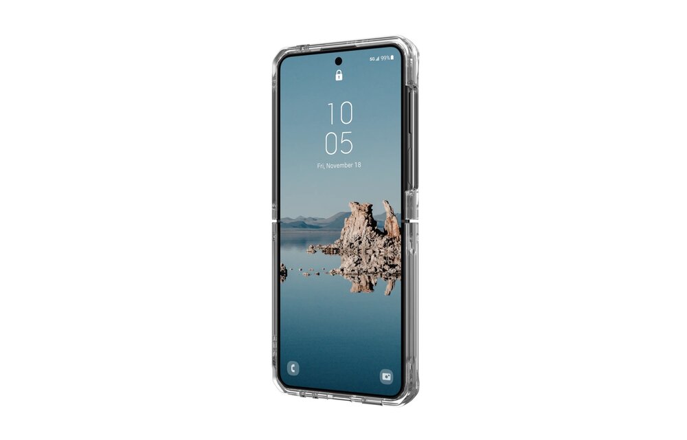 UAG Plyo Pro MagSafe Case for Samsung Galaxy Z Flip 5 - Ice/Silver