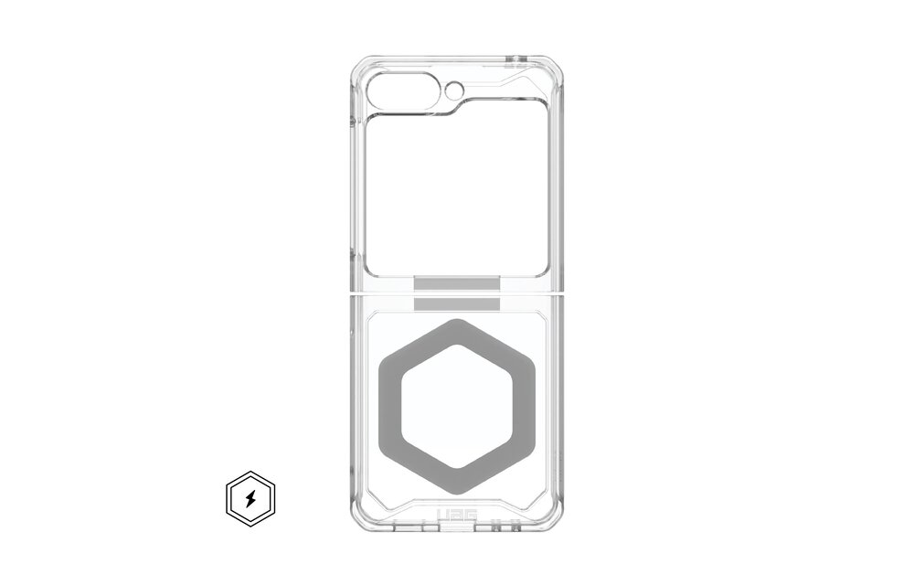UAG Plyo Pro MagSafe Case for Samsung Galaxy Z Flip 5 - Ice/Silver
