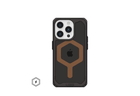 UAG Plyo MagSafe Case for iPhone 15 Pro Max - Black/Bronze