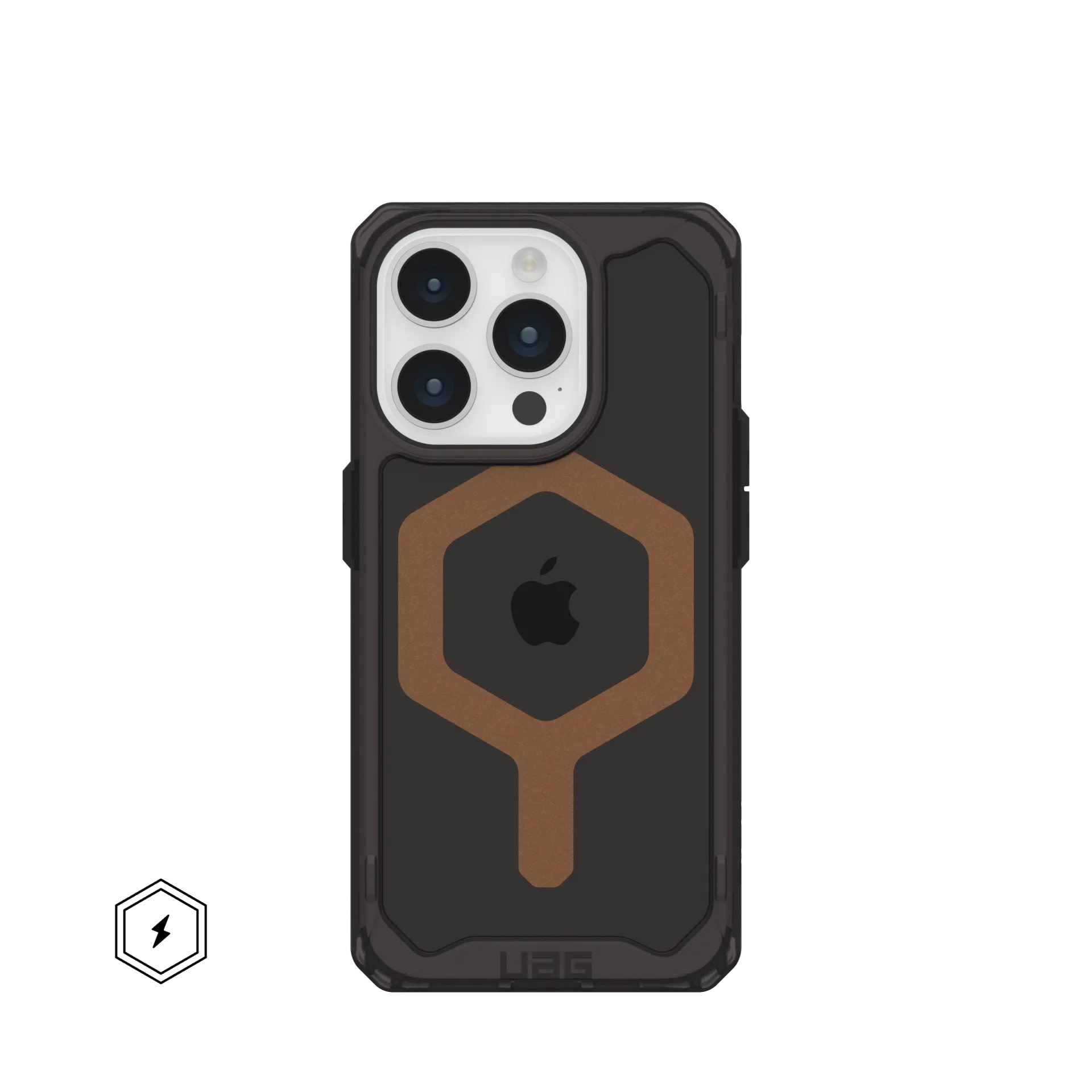 UAG Plyo MagSafe Case for iPhone 15 Pro Max - Black/Bronze