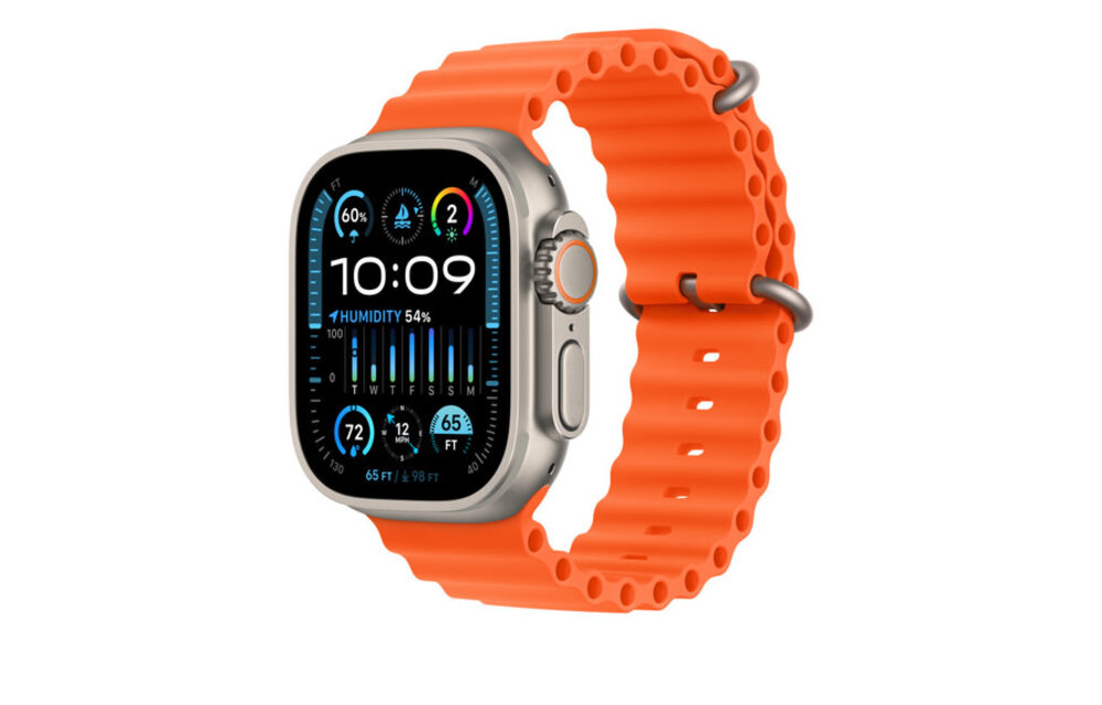 Apple Watch Ocean Band for 44/45/49mm - Orange