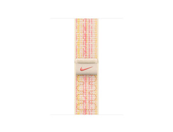 Apple Watch Nike Sport Loop Band 42/44/45/46/49mm - Starlight/Pink