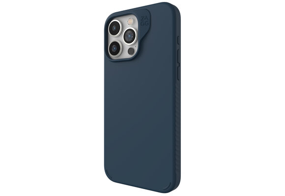 ZAGG Manhattan Snap MagSafe Case for iPhone 15 Pro Max - Navy