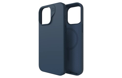 ZAGG Manhattan Snap MagSafe Case for iPhone 15 Pro Max - Navy