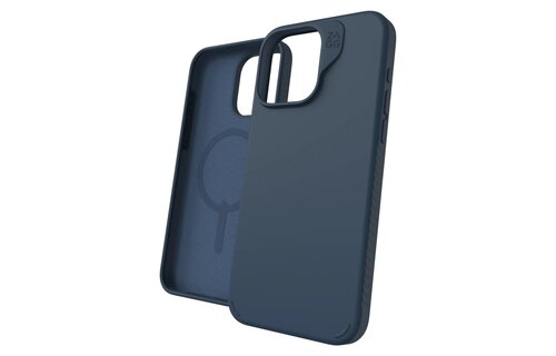 ZAGG Manhattan Snap MagSafe Case for iPhone 15 Pro Max - Navy
